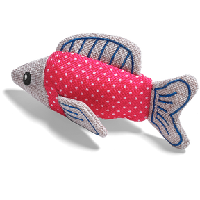 Plush Fish Cat Toy