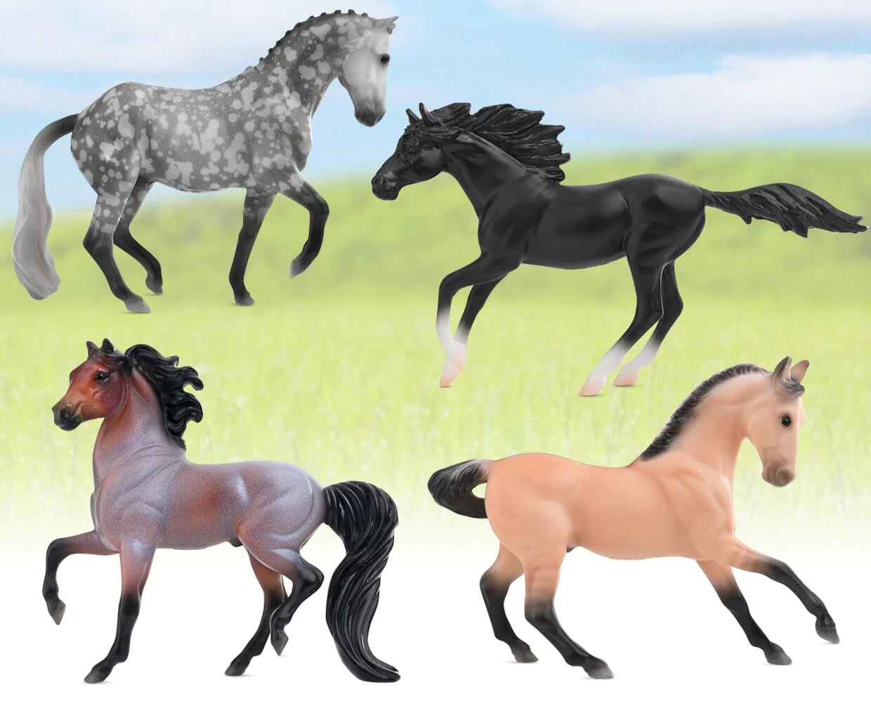 Breyer Poetry in Motion Set (4 horses)