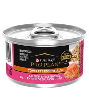 Purina Pro Plan - All Breeds, Adult Cat Salmon & Rice Entrée in Sauce Canned Cat Food-Southern Agriculture