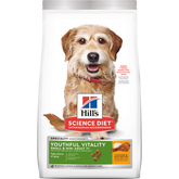 Hill's Science Diet - Adult 7+ Youthful Vitality Small & Mini Chicken & Rice Recipe 35 lb Dry Dog Food-Southern Agriculture