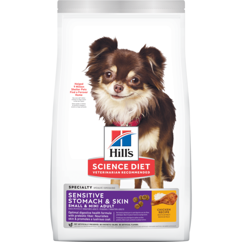 Hill's Science Diet - Adult Sensitive Stomach & Skin Small & Mini Chicken Recipe Dry Dog Food-Southern Agriculture