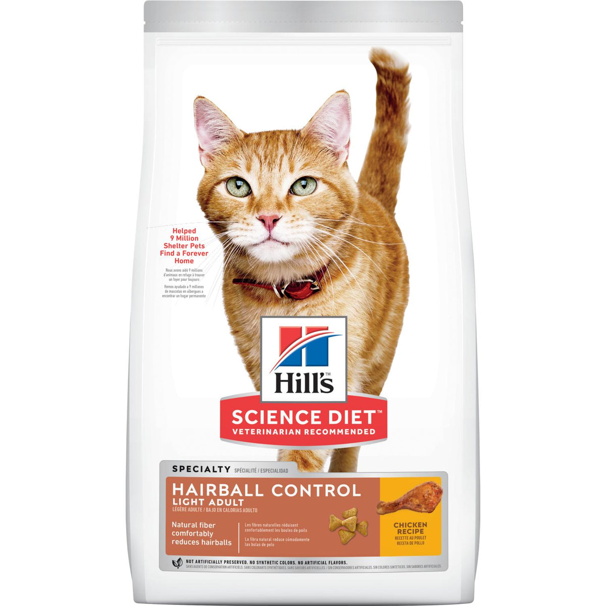 Hill's Science Diet - Adult Hairball Control Light Dry Cat Food-Southern Agriculture