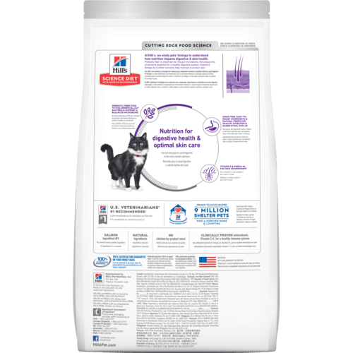 Hills cat food ingredients best sale