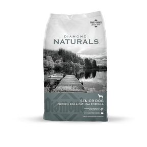 Diamond Naturals - Senior Dog Chicken, Egg & Oatmeal Formula Dry Dog Food-Southern Agriculture