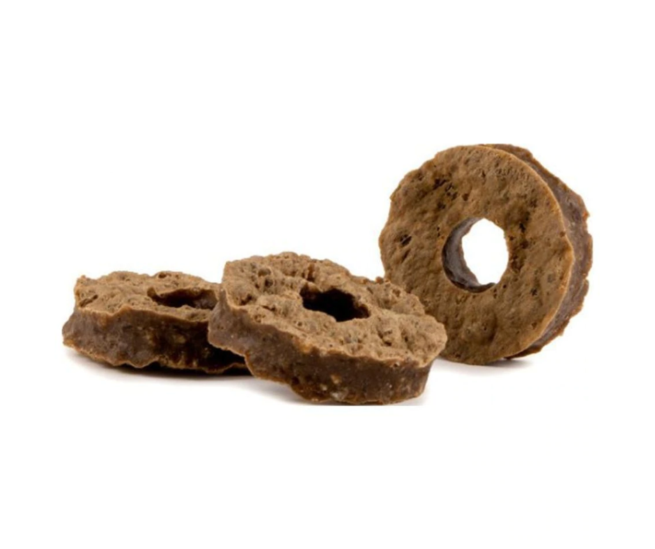 Premier Pet Products - Busy Buddy Ultra-Thick Natural Rawhide Rings. Dog Treats.-Southern Agriculture