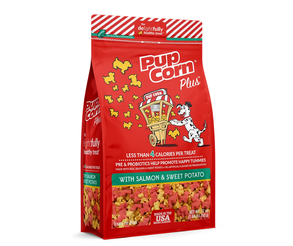 Sunshine Mills - Pup Corn Plus with Salmon & Sweet Potato. Dog Treats.-Southern Agriculture