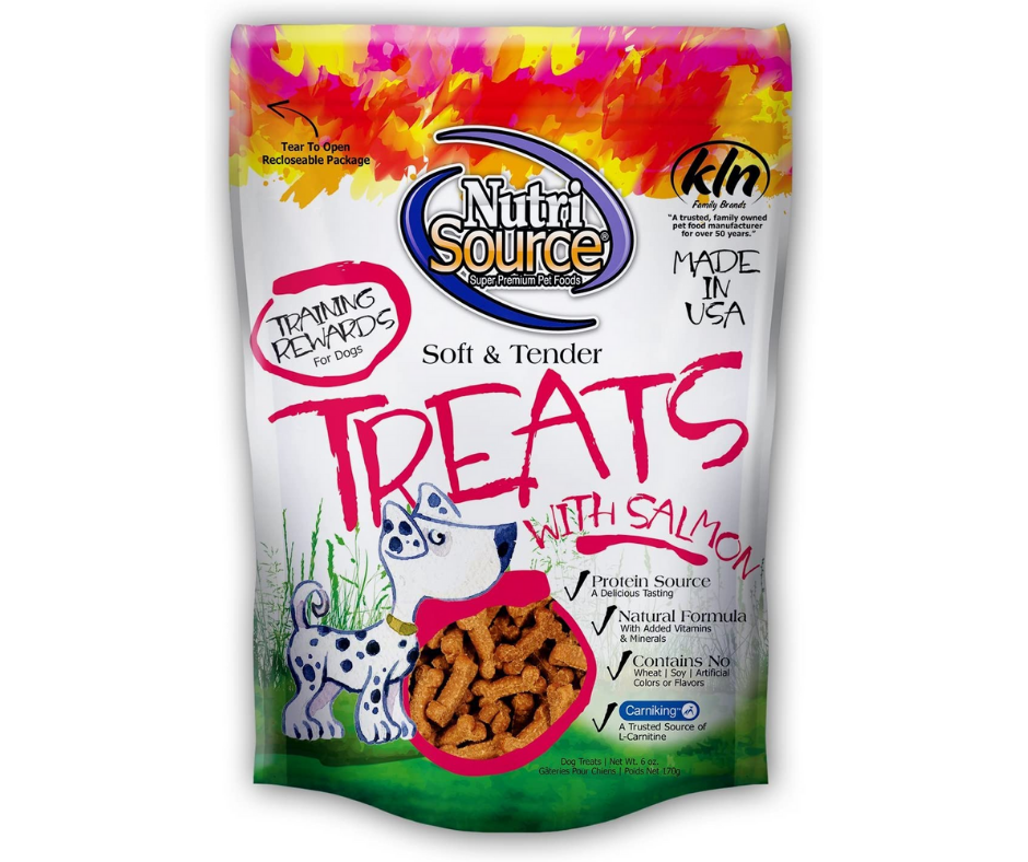 NutriSource - Soft & Tender Salmon. Dog Treats.-Southern Agriculture