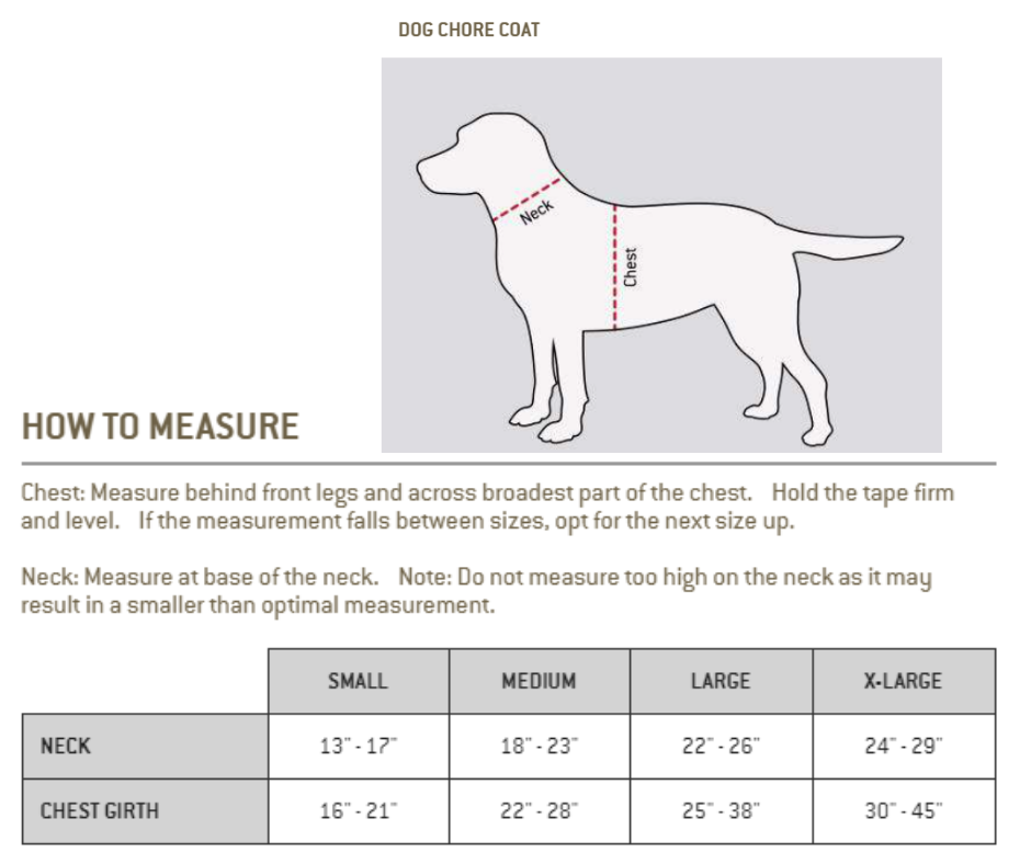 Carhartt Dog Chore Coat Brown / Large