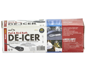 Pail and Bird Bath De-Icer 200 Watt By API Model 250D-Southern Agriculture