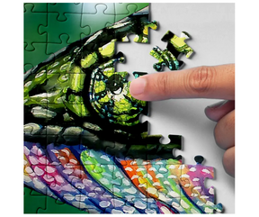 Chameleon Puzzle Body Art by Johannes Stotter 1000 Piece-Southern Agriculture