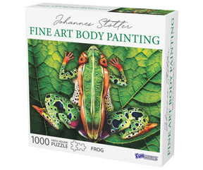 Frog Puzzle Body Art by Johannes Stotter 1000 Piece-Southern Agriculture
