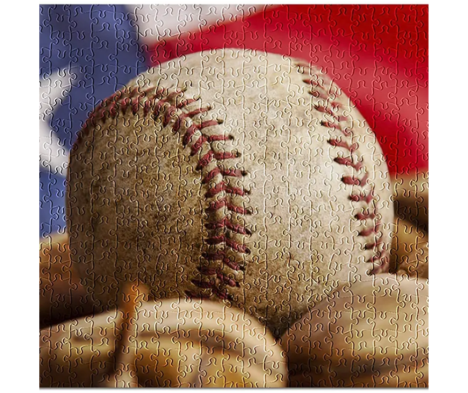 Baseball Americana Puzzle - 1000 Piece-Southern Agriculture