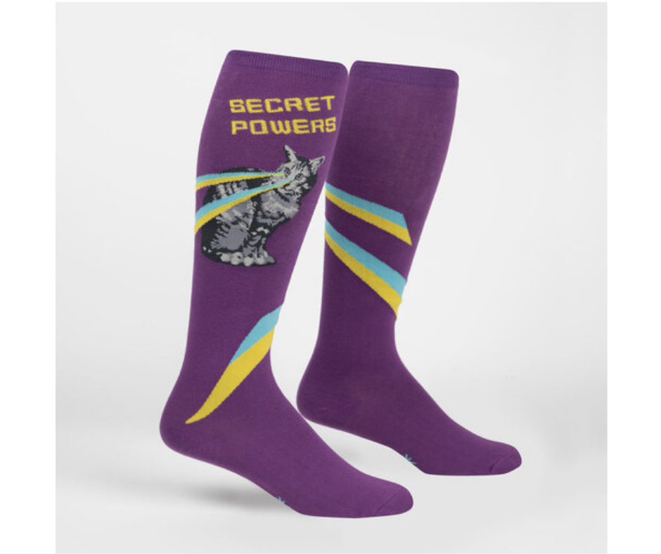 Secret Powers STRETCH-IT Wide Calf Knee Hich Socks-Southern Agriculture