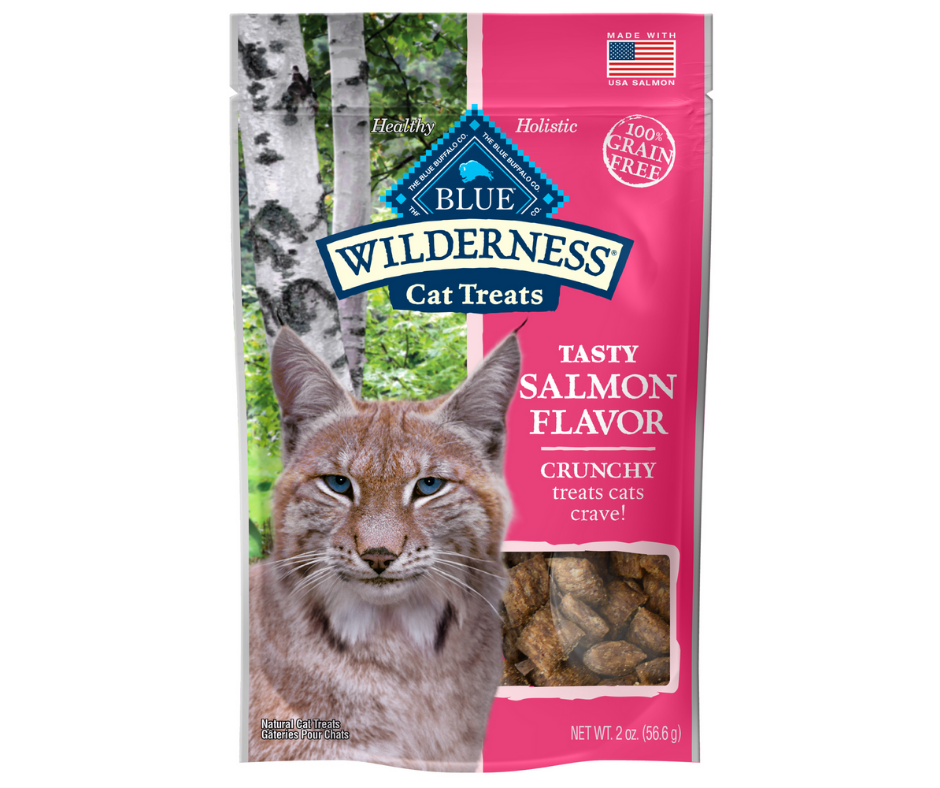 Blue Buffalo - Wilderness Salmon Formula Crunchy Grain-Free Cat Treats-Southern Agriculture