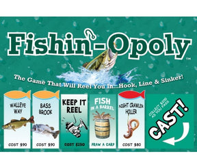 Fishin'-Opoly Board Game-Southern Agriculture