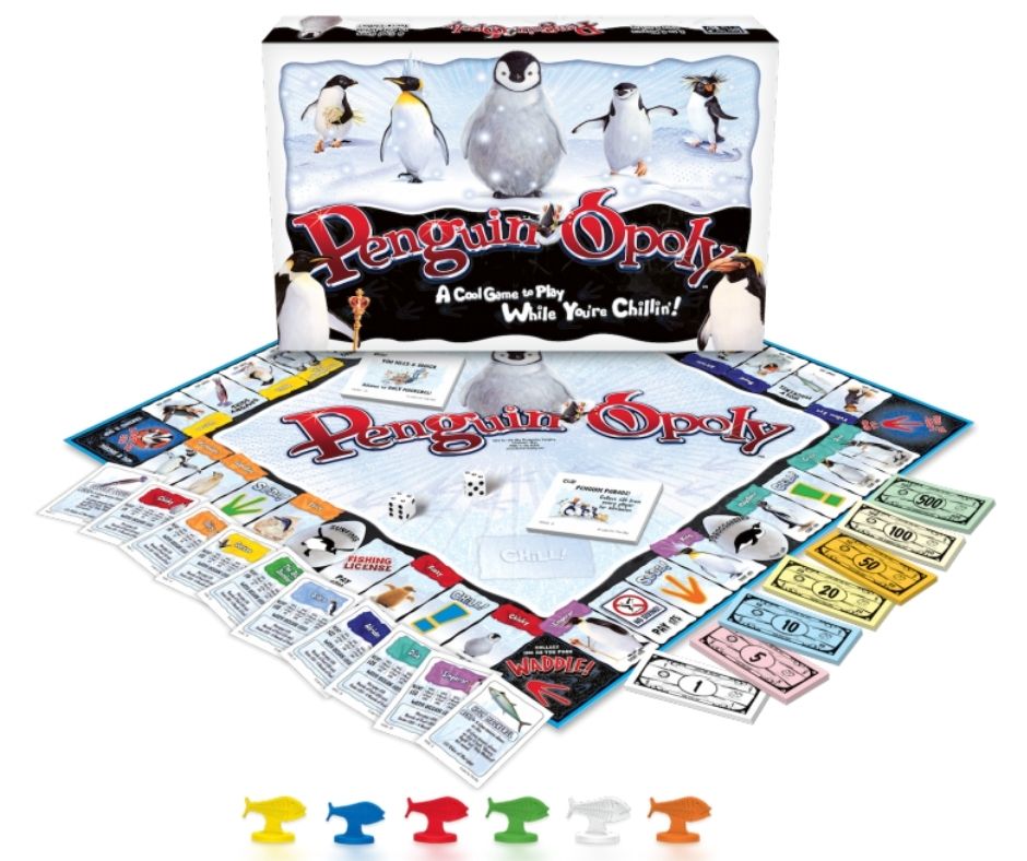Late For The Sky Penguin-Opoly Board Game