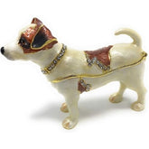 Kubla Crafts Jack Russell Terrier Trinket Box-Southern Agriculture