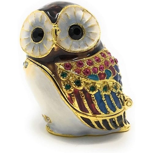 Kubla Crafts Owl Trinket Box-Southern Agriculture