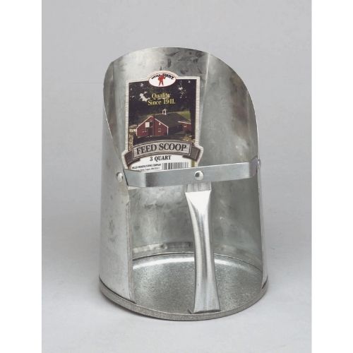 Galvanized Feed Scoop - 3 quart-Southern Agriculture