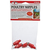 Poultry Nipple for Hen Hydrator - 4 pack-Southern Agriculture