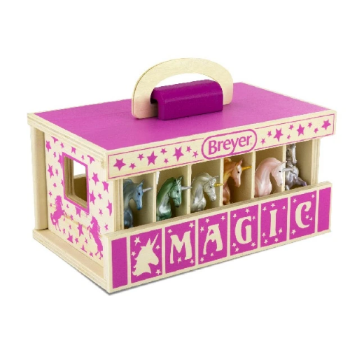 Breyer Farms Unicorn Magic Wooden Carry Case-Southern Agriculture