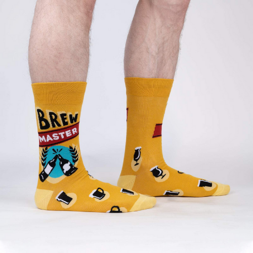 Brew Master Men's Crew Socks-Southern Agriculture