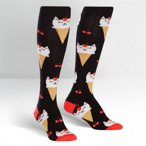 Kitty Cone Knee High Socks-Southern Agriculture