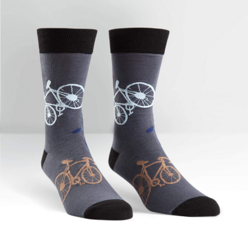 Large Bikes Men's Crew Socks-Southern Agriculture