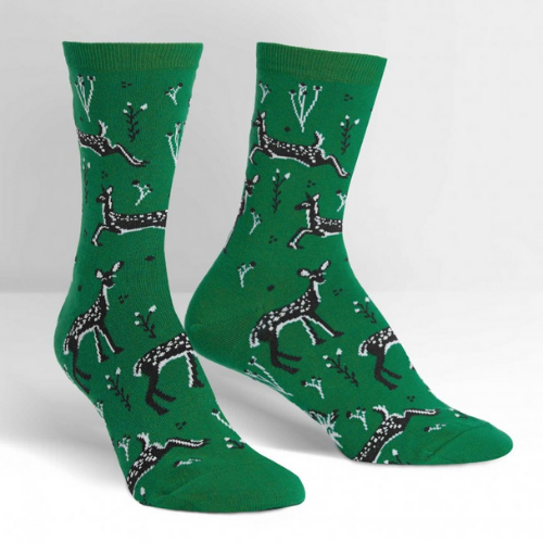 Oh, Deer! Crew Socks-Southern Agriculture