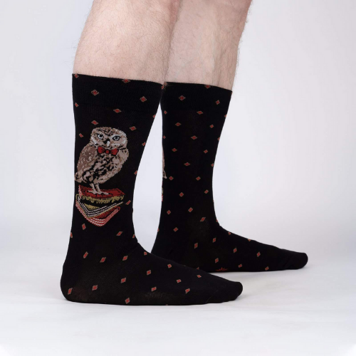 Reading Is A Hoot Crew Socks-Southern Agriculture