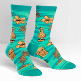 Tiki Toes Crew Socks-Southern Agriculture