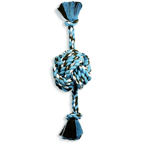 Mammoth - Flossy Chew Monkey Fist Ball with Two Knotted Rope Ends. Dog Toy.-Southern Agriculture