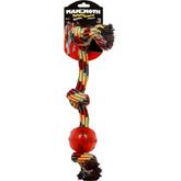 Mammoth - Flossy Chews 3 Knot Extra with TPR Ball. Dog Toy.-Southern Agriculture