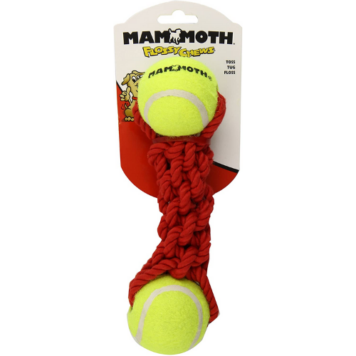Mammoth - Braided Bone with Two Tennis Balls. Dog Toy.-Southern Agriculture