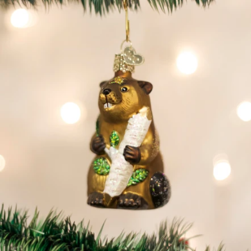 Old World Christmas - Eager Beaver Ornament