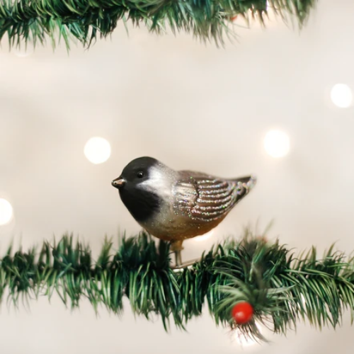 Old World Christmas Cheery Chickadee Ornament-Southern Agriculture
