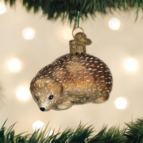 Old World Christmas Vintage Hedgehog Ornament-Southern Agriculture