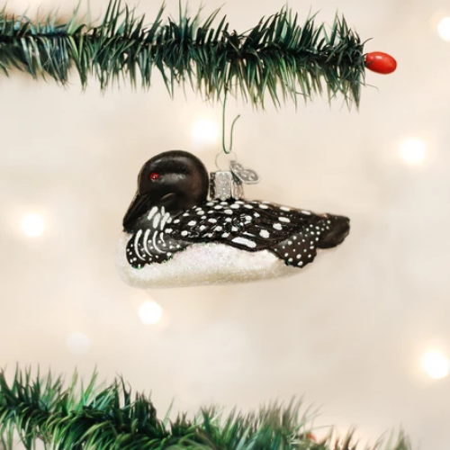 Old World Christmas Loon Ornament-Southern Agriculture