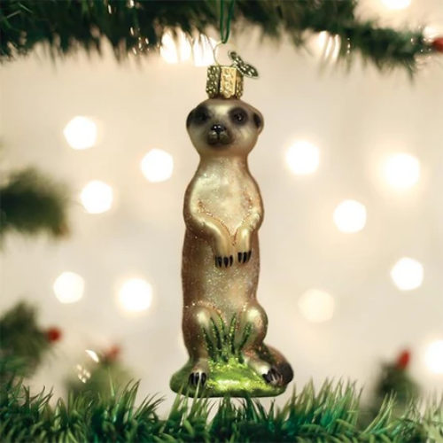 Old World Christmas Meerkat Ornament-Southern Agriculture