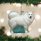 Old World Christmas Samoyed Ornament-Southern Agriculture