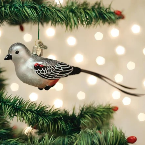 Old World Christmas Scissor-tailed Flycatcher Ornament-Southern Agriculture
