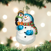 Old World Christmas Snowman with Penguin Pal Ornament-Southern Agriculture