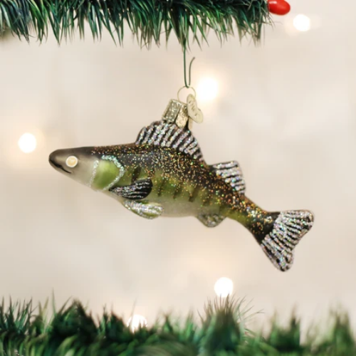 Old World Christmas Walleye Ornament-Southern Agriculture