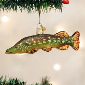 Old World Christmas Pike Ornament-Southern Agriculture