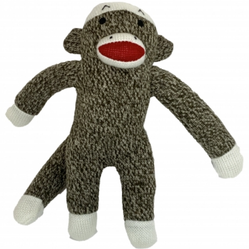 Multipet - Sock Pals Monkey. Dog Toy.-Southern Agriculture