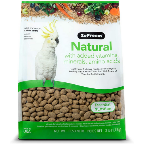 ZuPreem Maintenance Natural Bird Food for Large Birds-Southern Agriculture
