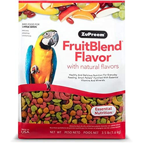 ZuPreem Fruit Blend Food Pellets for Large Birds-Southern Agriculture