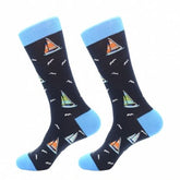 WestSocks In the Sea Sailboat Socks-Southern Agriculture