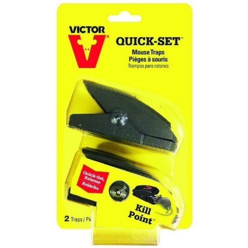 Victor Quick Set Mouse Trap - Pack of 2-Southern Agriculture