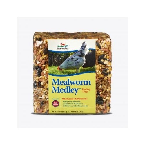 Manna Pro Mealworms Medley Treat Cake-Southern Agriculture